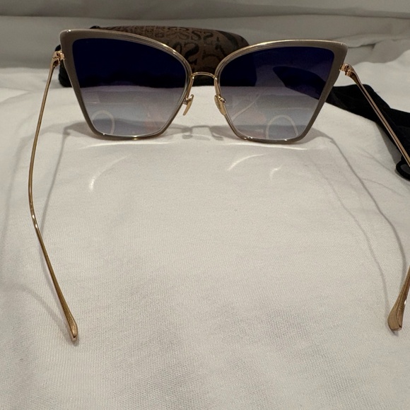 NEW! DITA SUNBIRD 21013-D-GRY-GLD; GREY/WHITE w/Grau Gradient Lens; 100% Auth